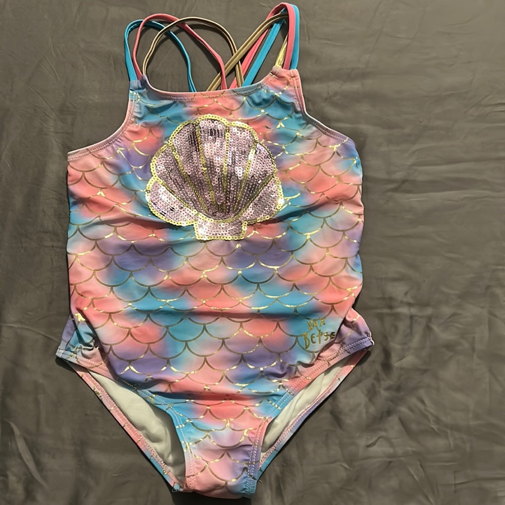 Girls Bathing Suit: Betsey Johnson
